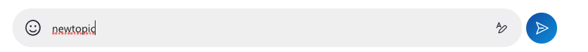 Starting a new topic in Bing chat bing chat newtopic